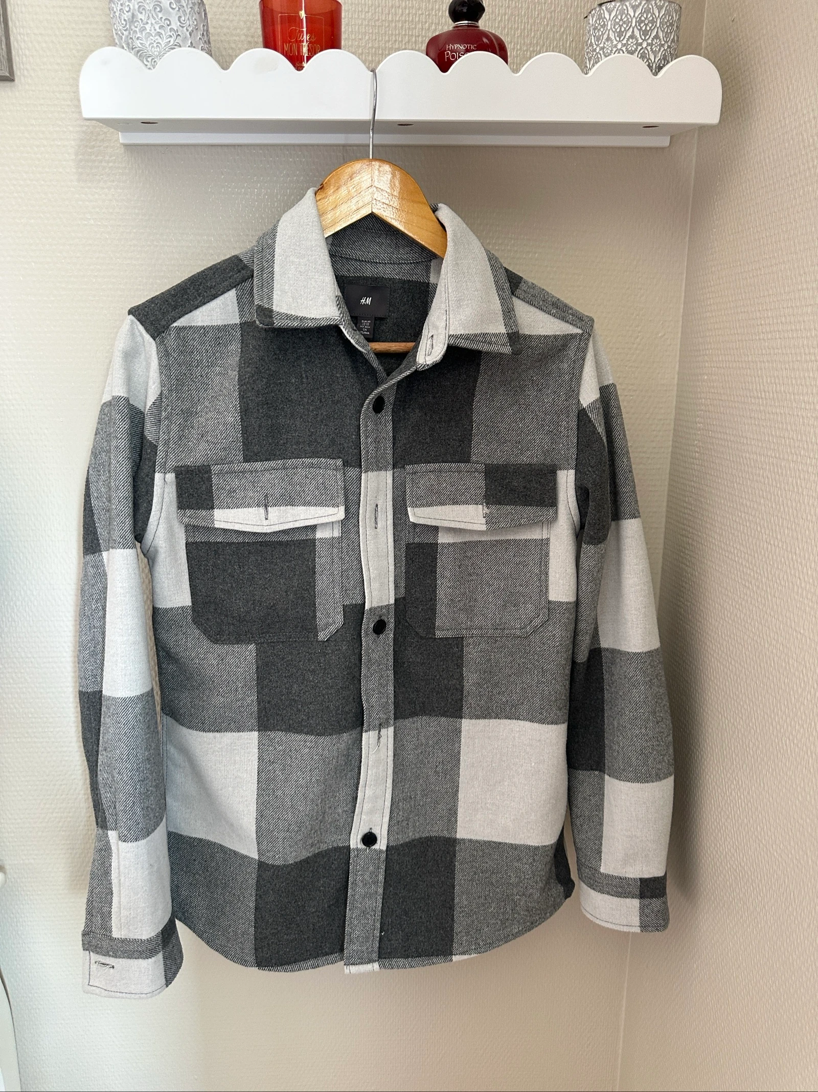 Surchemise homme H&M Ă carreaux â Taille XS